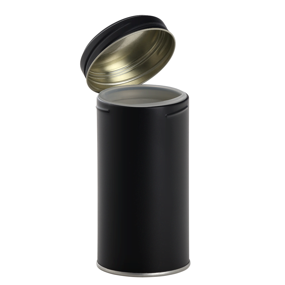 Screw-cap cans 63/120 black matt 340 ml BPA-NI