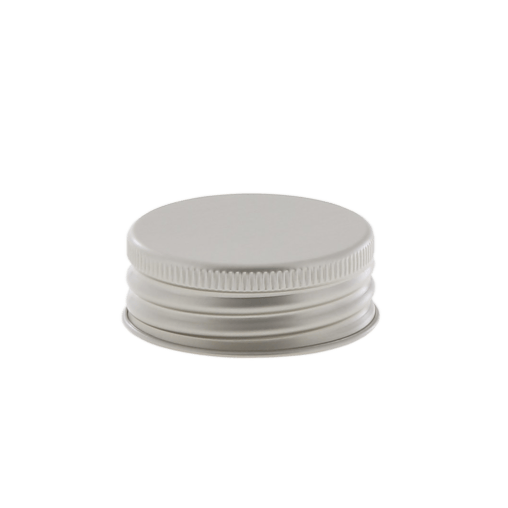 Alu screw caps 43 mm silver H=16mm